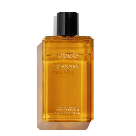 gel moussant coco chanel|chanel foaming shower gel.